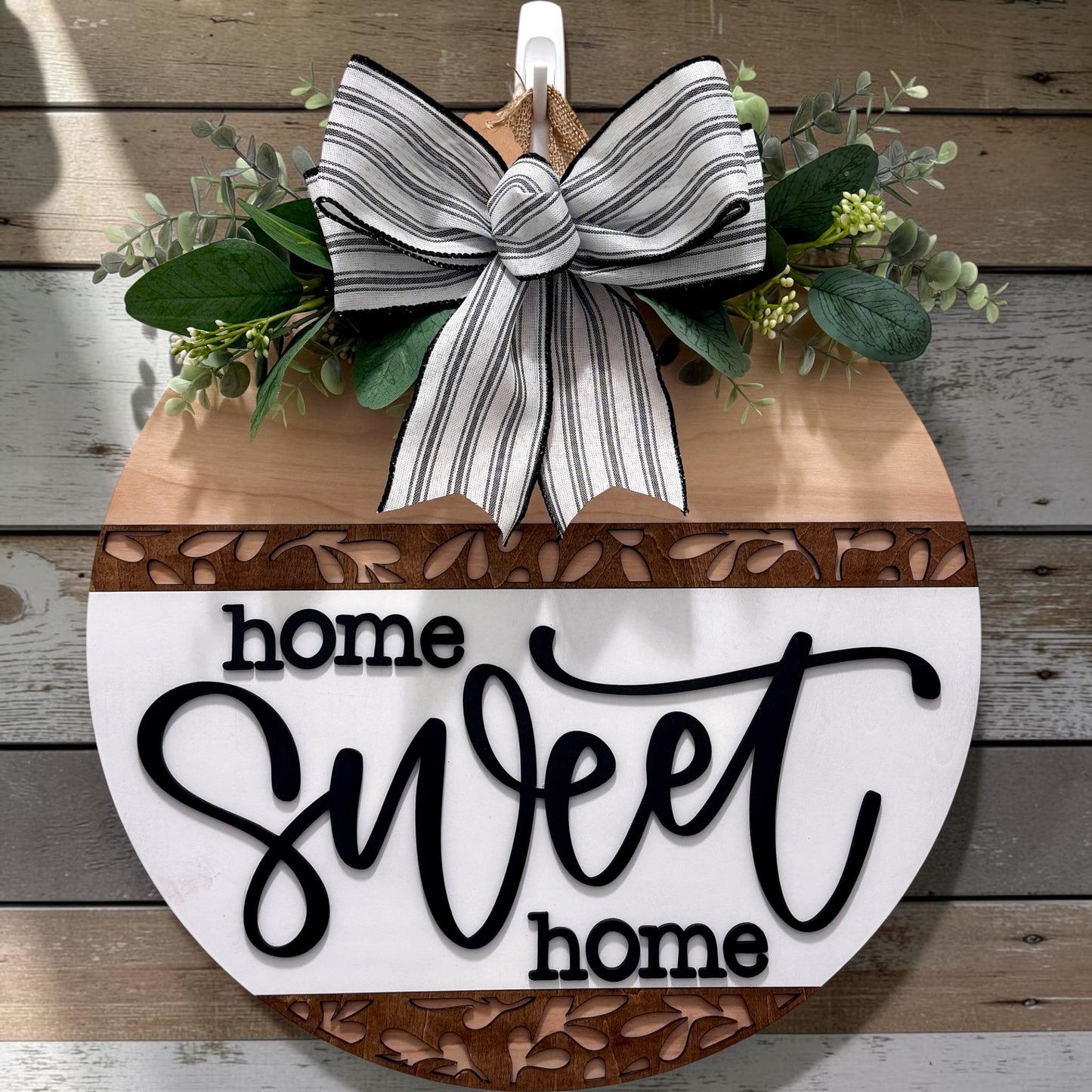 Door Hanger - Modern Farmhouse Sweet Home