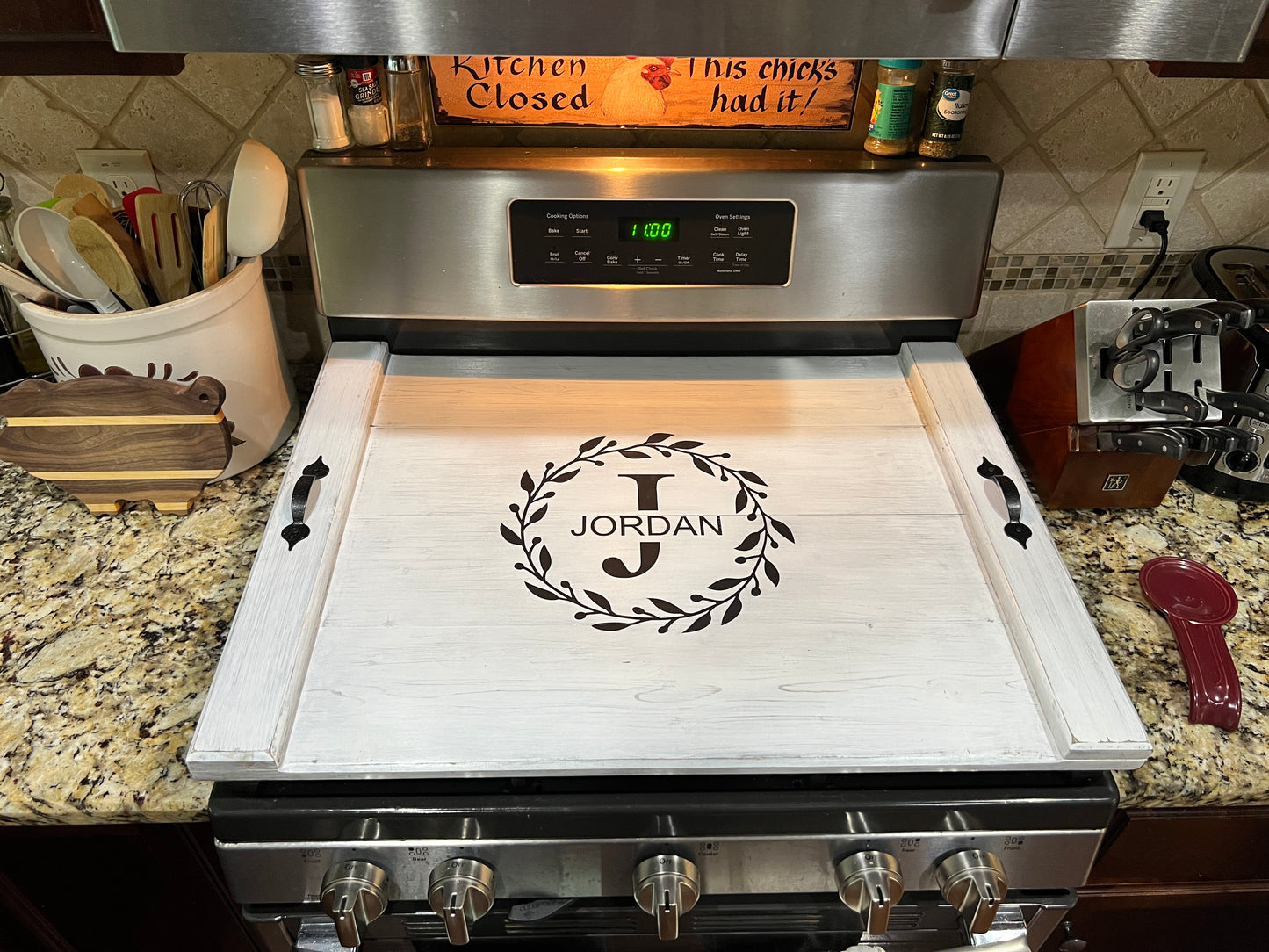 Stove Top Cover / Noodle Board