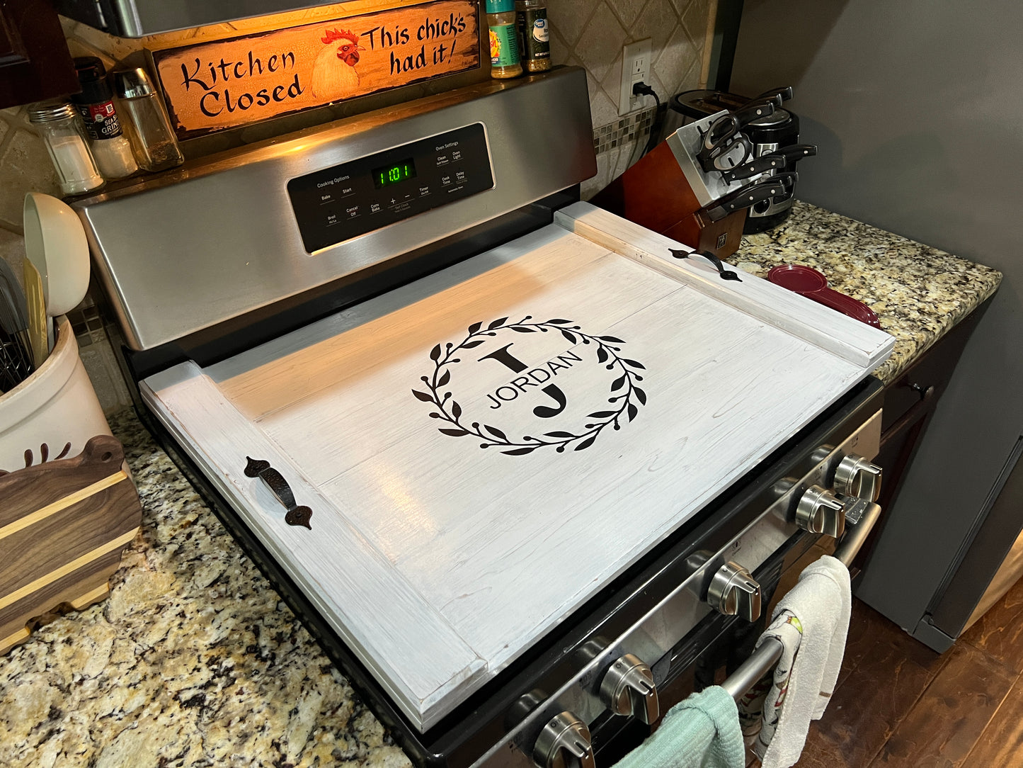 Stove Top Cover / Noodle Board