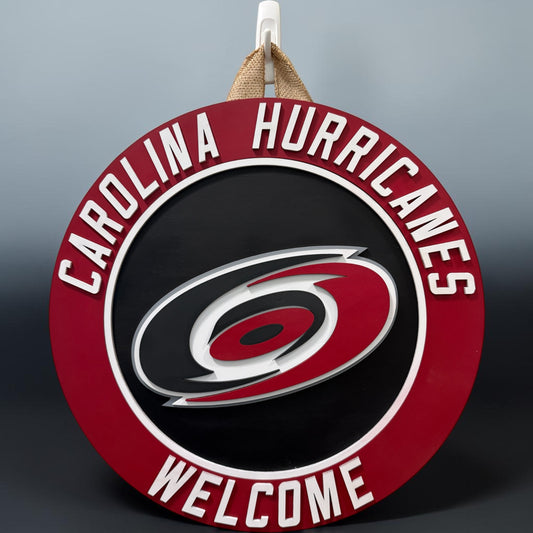 Door Hanger - Carolina Hurricanes