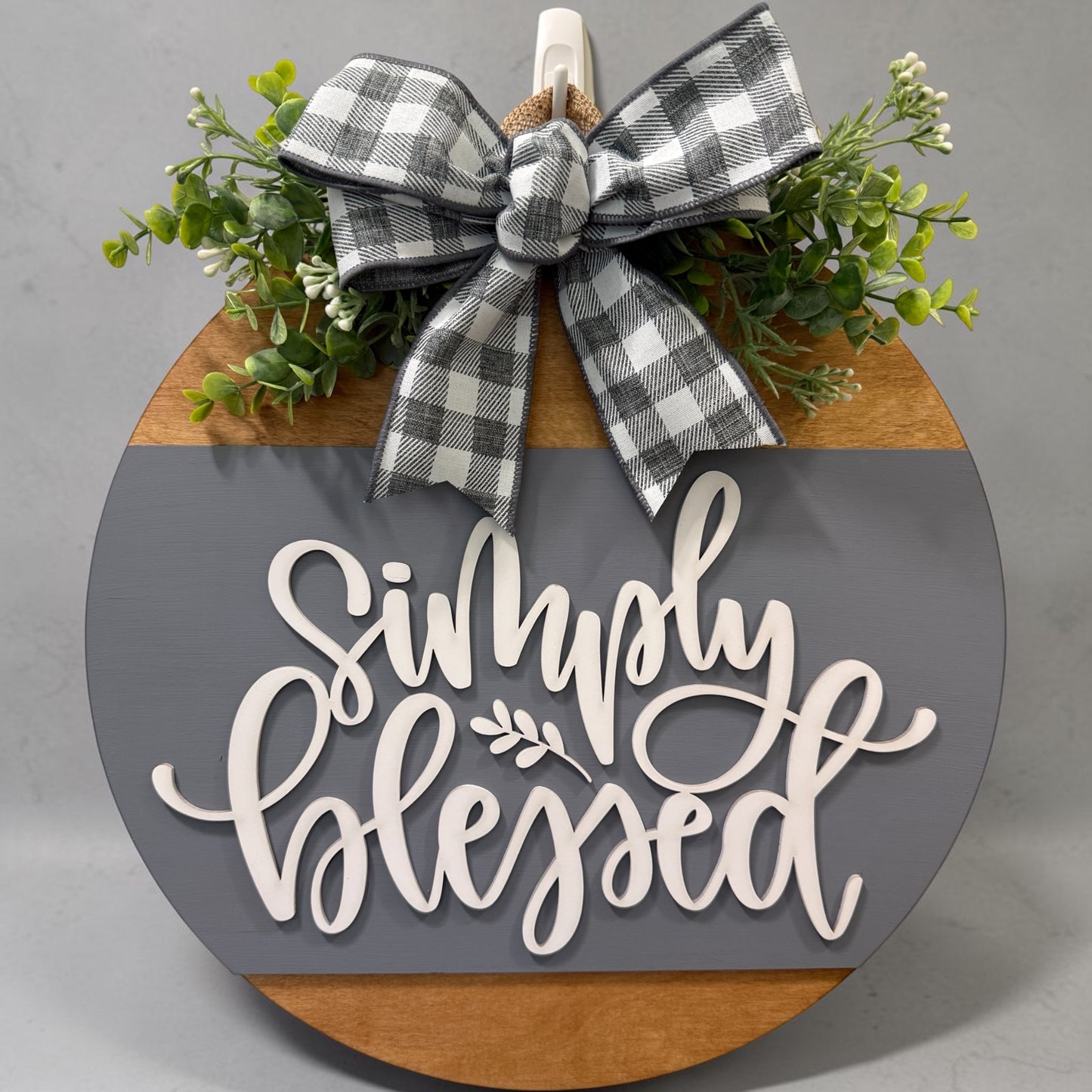 Door Hanger - Simply Blessed