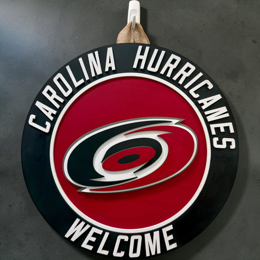 Door Hanger - Carolina Hurricanes