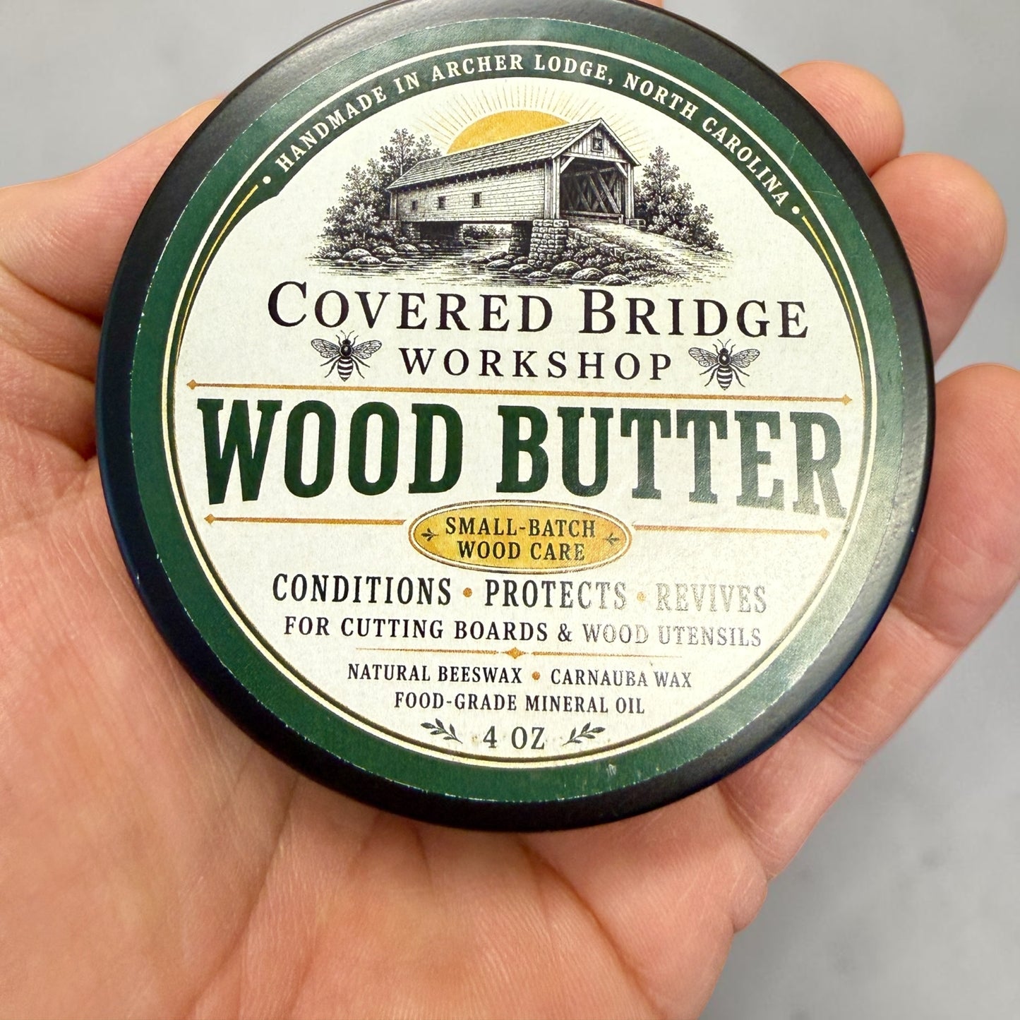 Cutting Board & Wood Conditioner – 4 oz