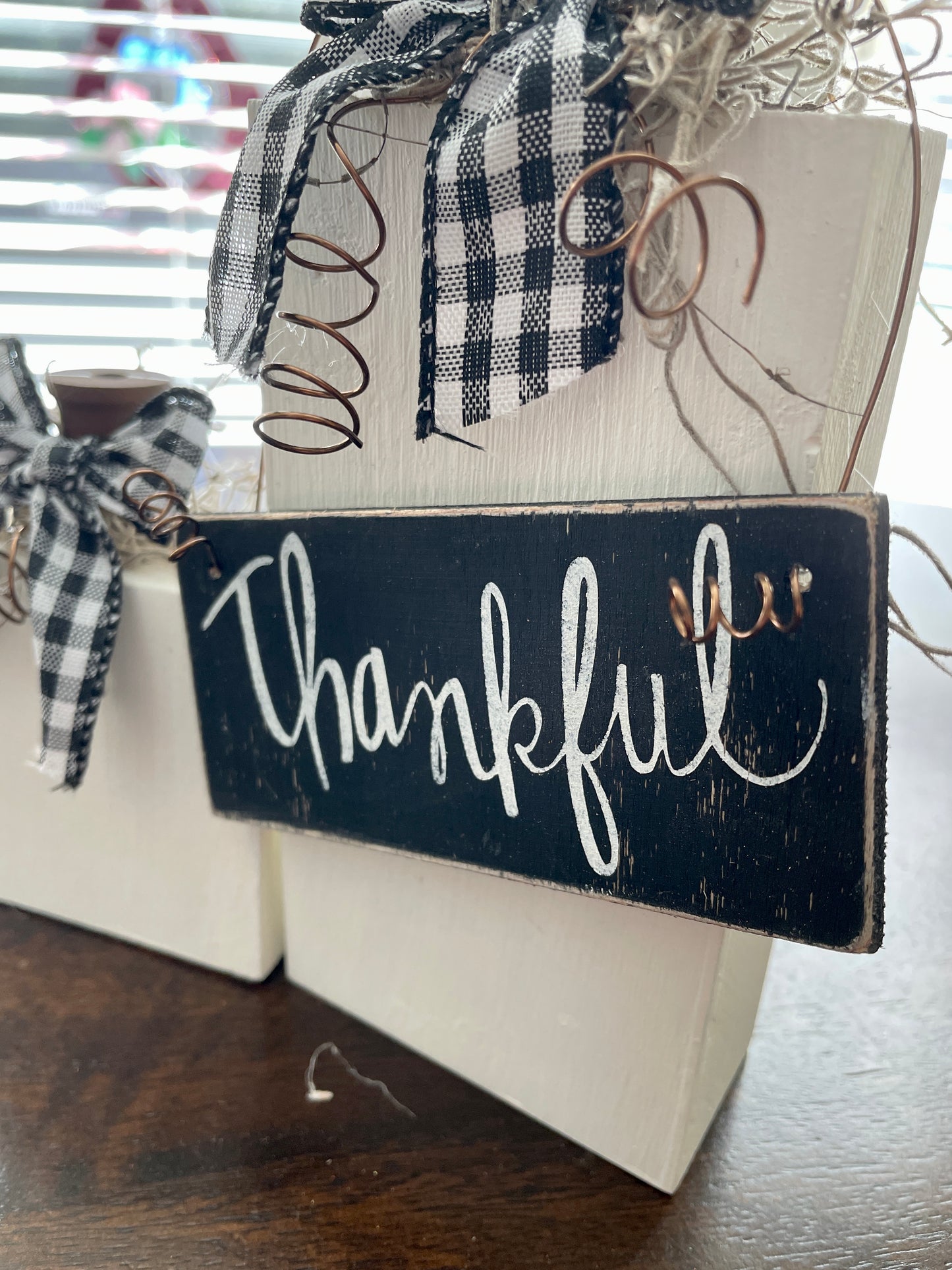 Wood Pumpkin set of 3
