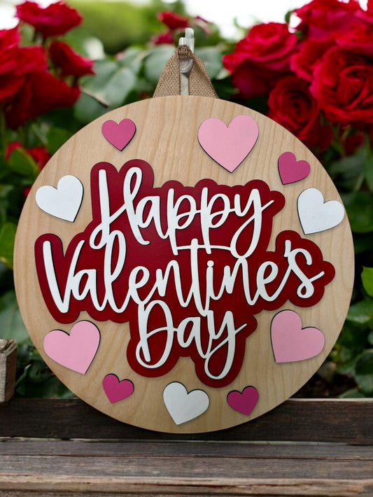 Door Hanger - Happy Valentine's Day