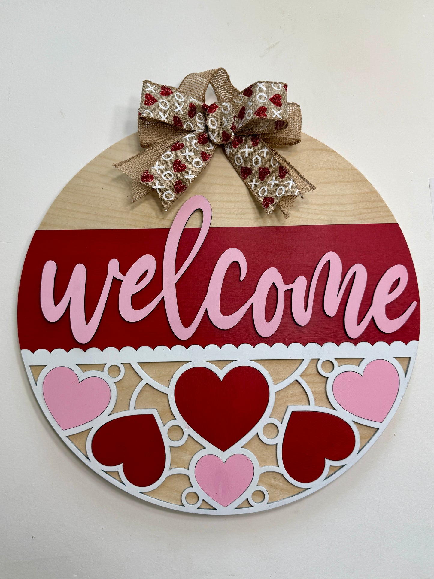Door Hanger - Welcome Valentine
