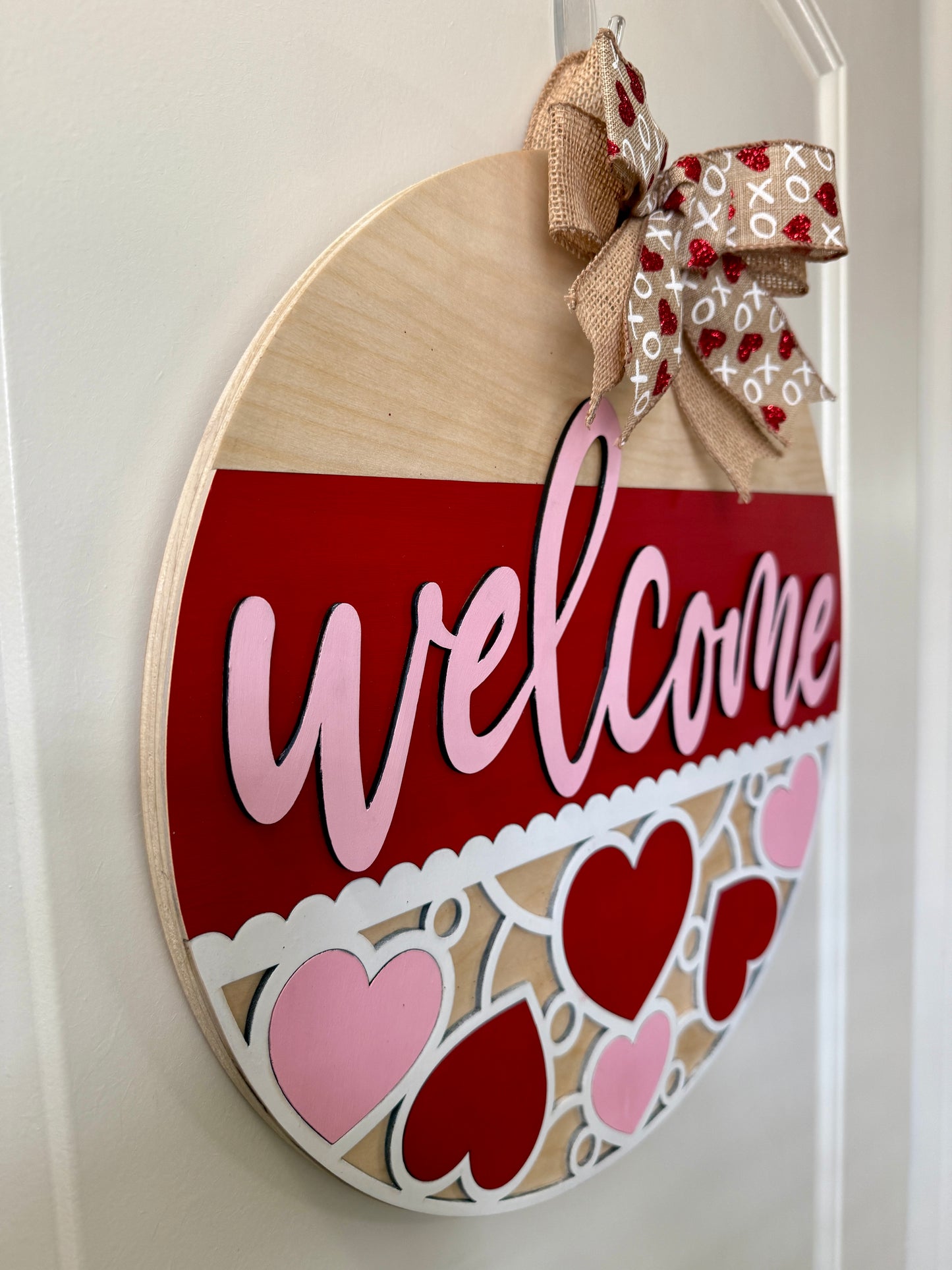 Door Hanger - Welcome Valentine