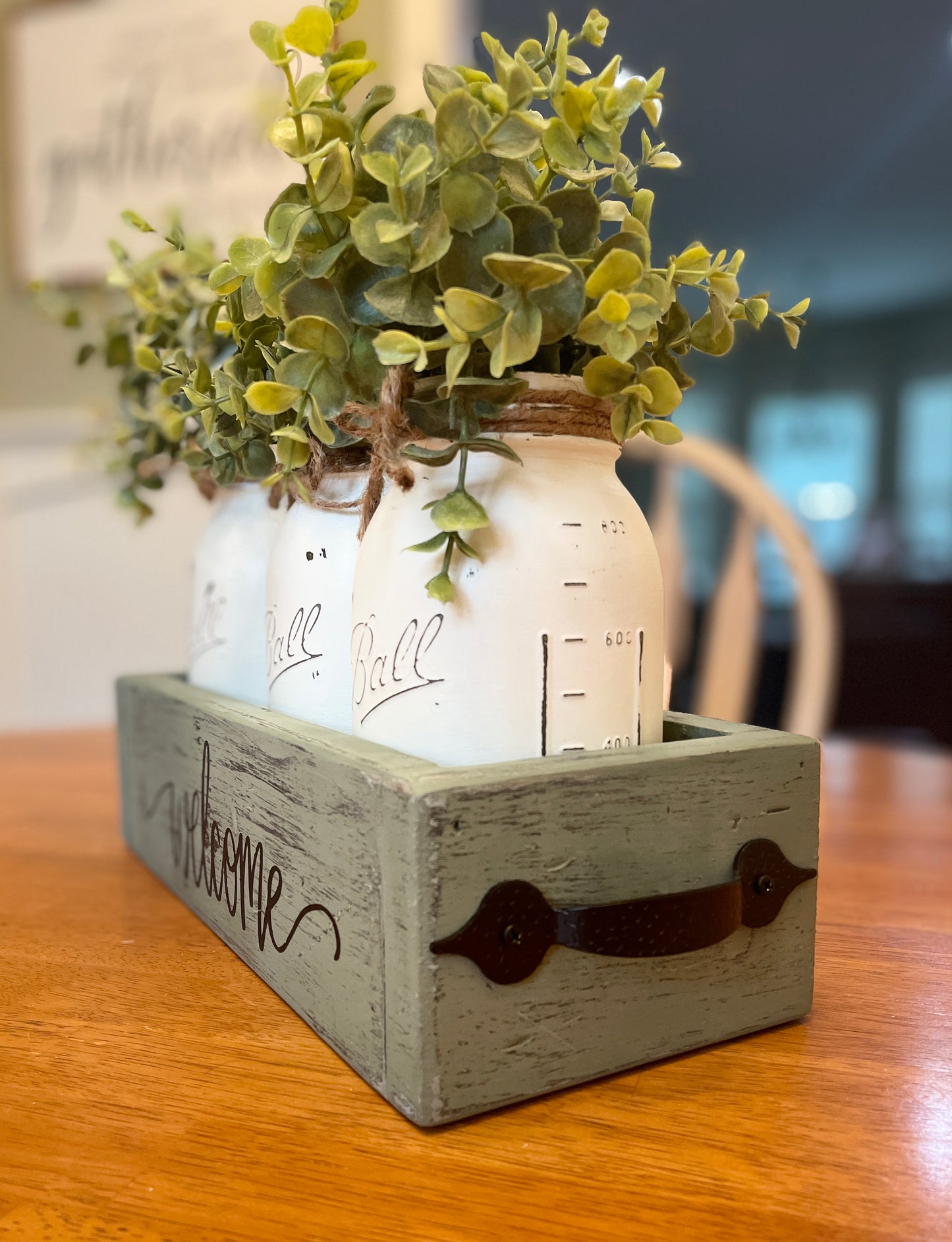 Centerpiece Box - "Welcome"