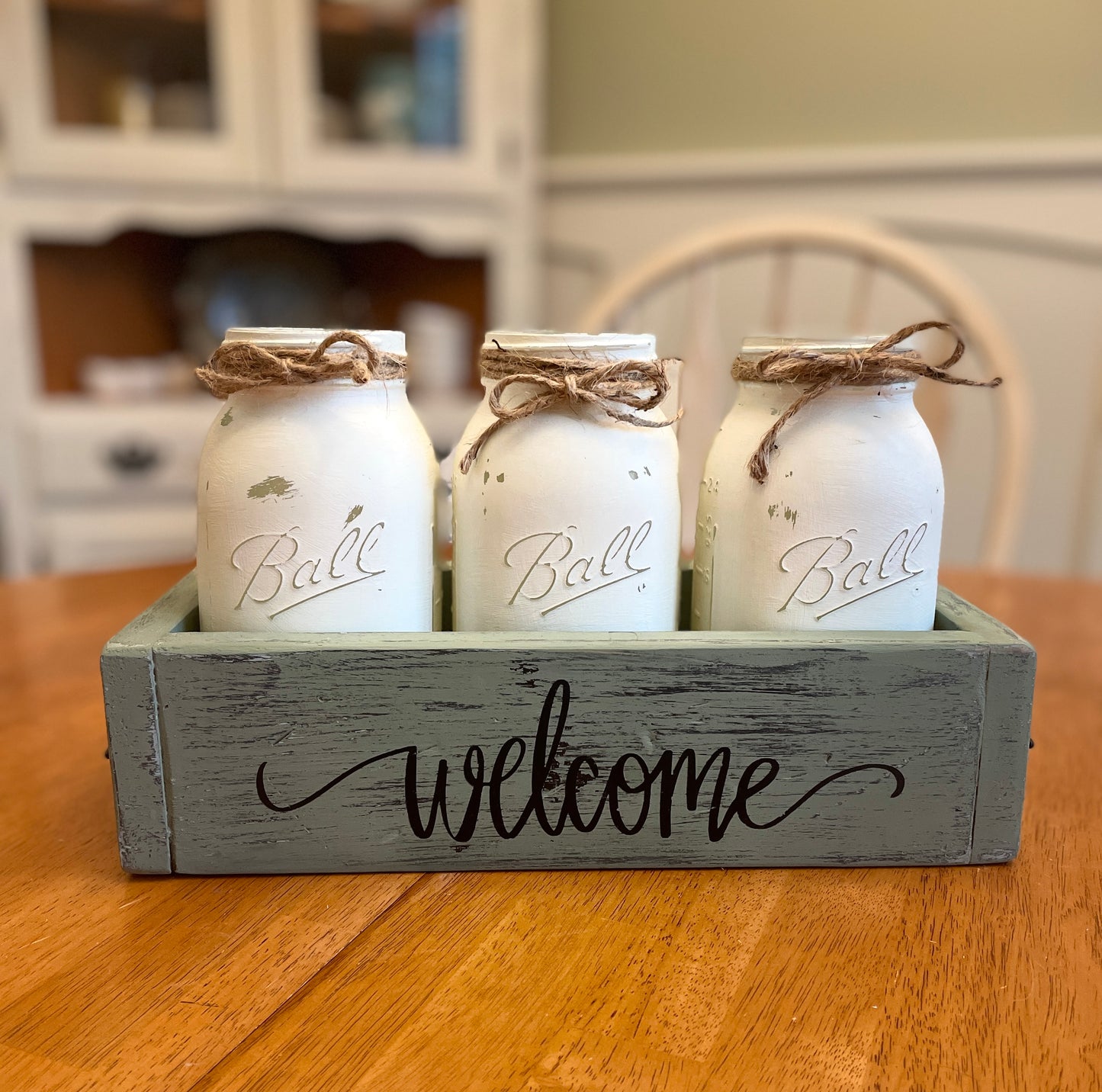 Centerpiece Box - "Welcome"
