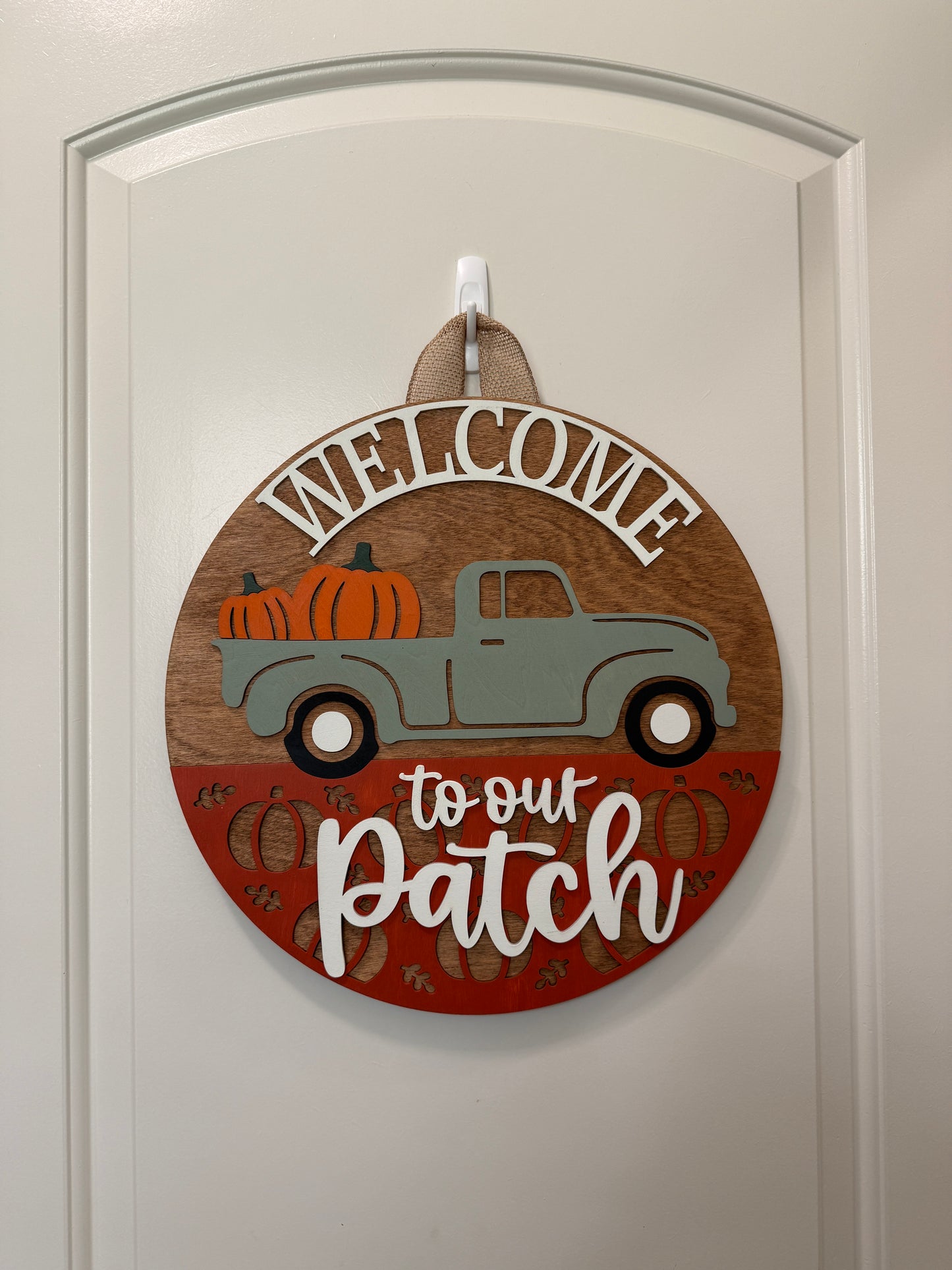 Door Hanger - Welcome to Our Patch