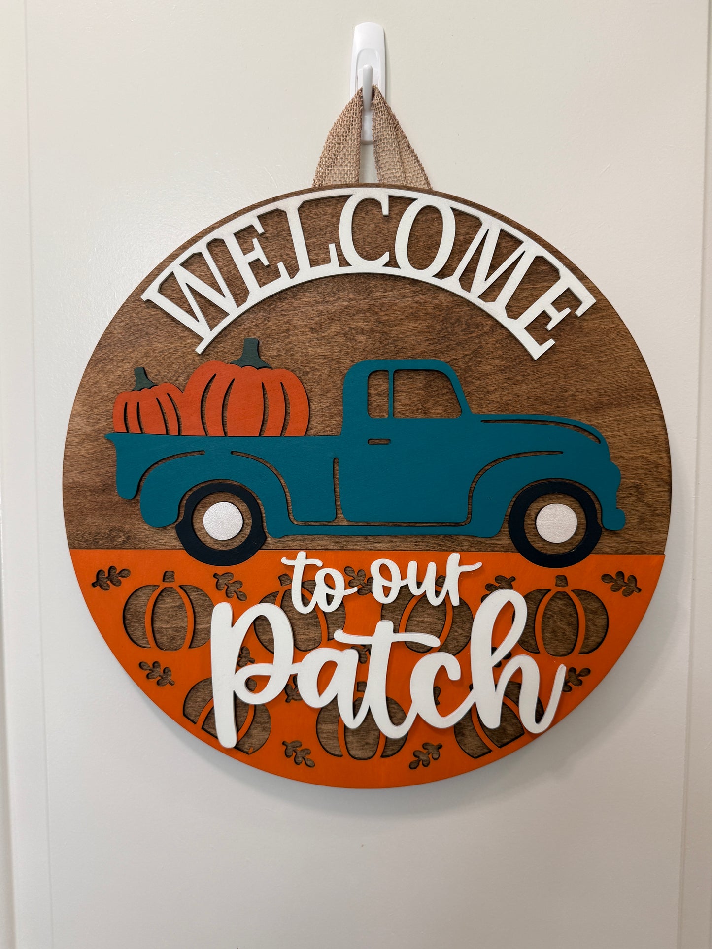 Door Hanger - Welcome to Our Patch