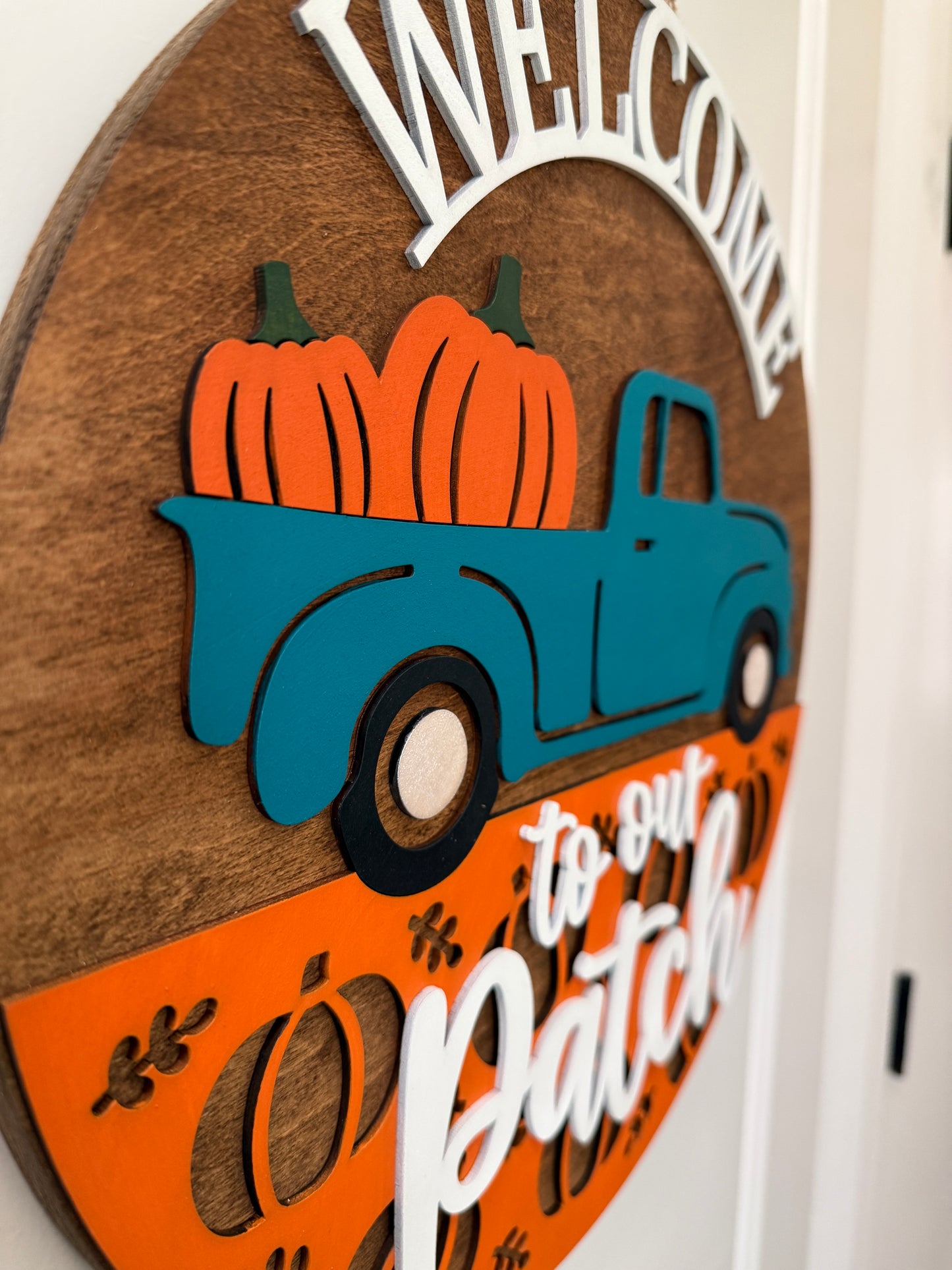 Door Hanger - Welcome to Our Patch