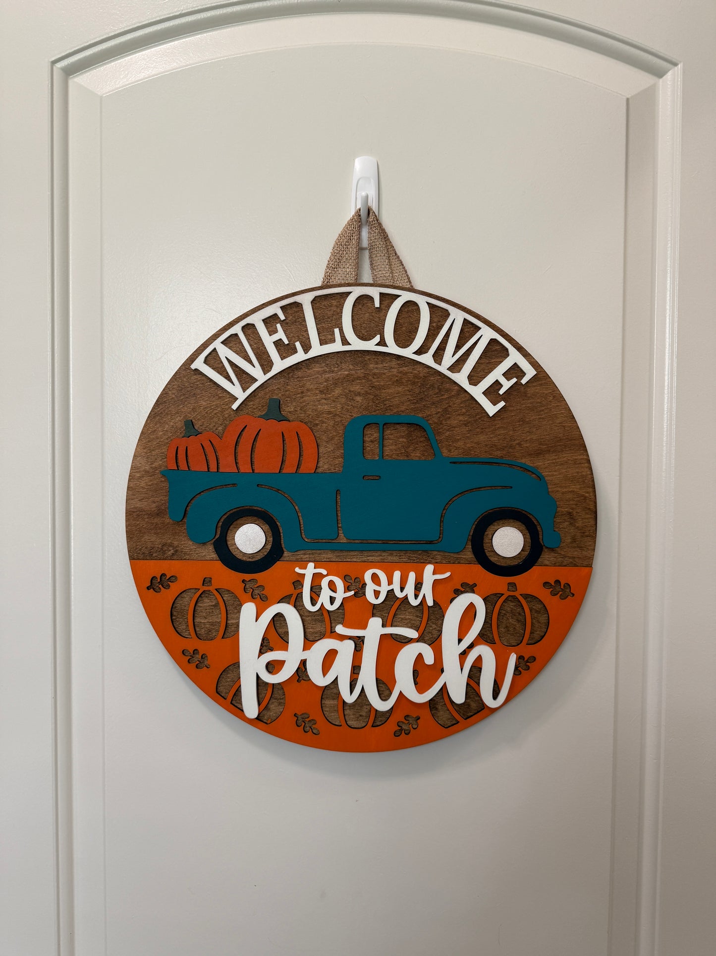 Door Hanger - Welcome to Our Patch