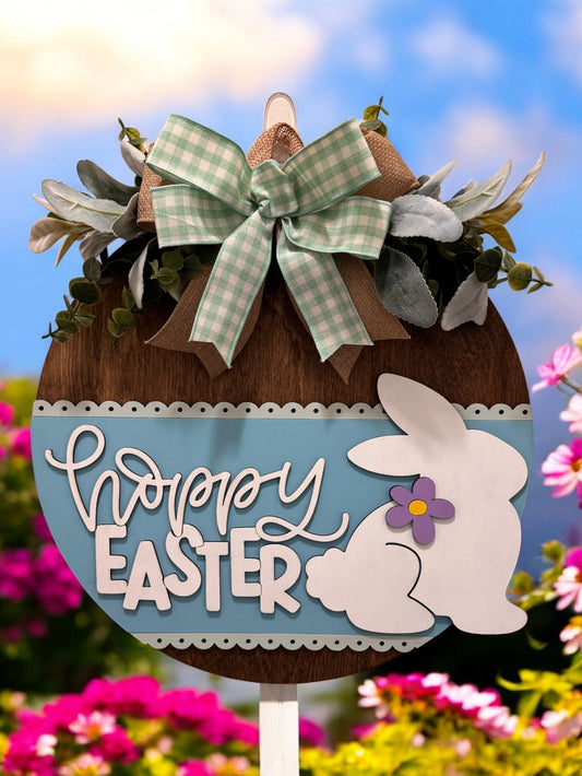 Door Hanger - Hoppy Easter