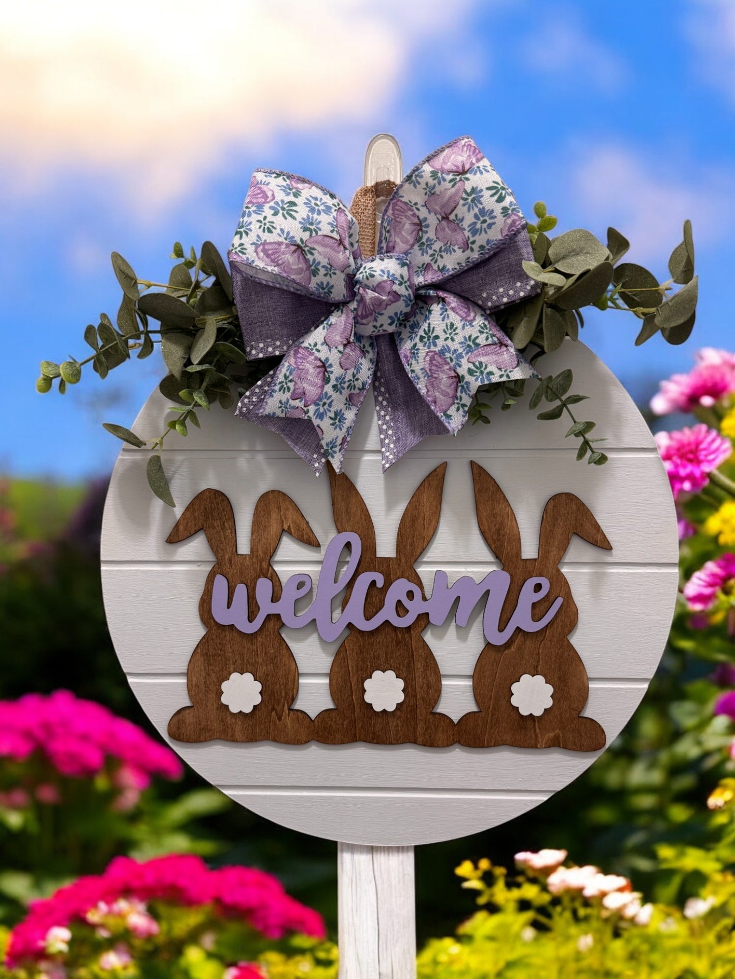 Door Hanger - Bunny Trio