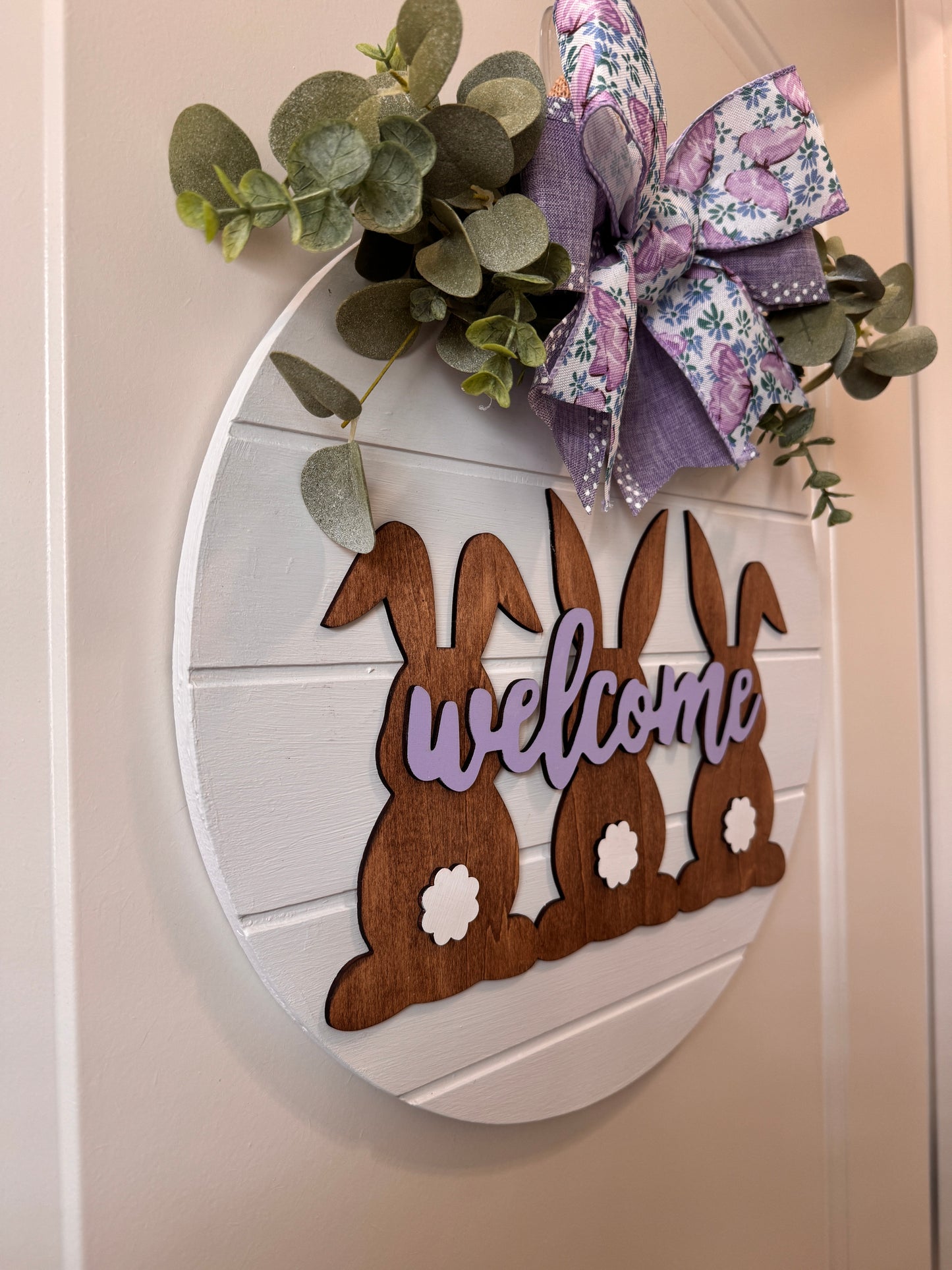 Door Hanger - Bunny Trio