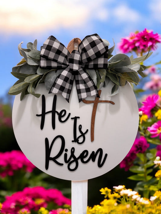 Door Hanger - He Is Risen