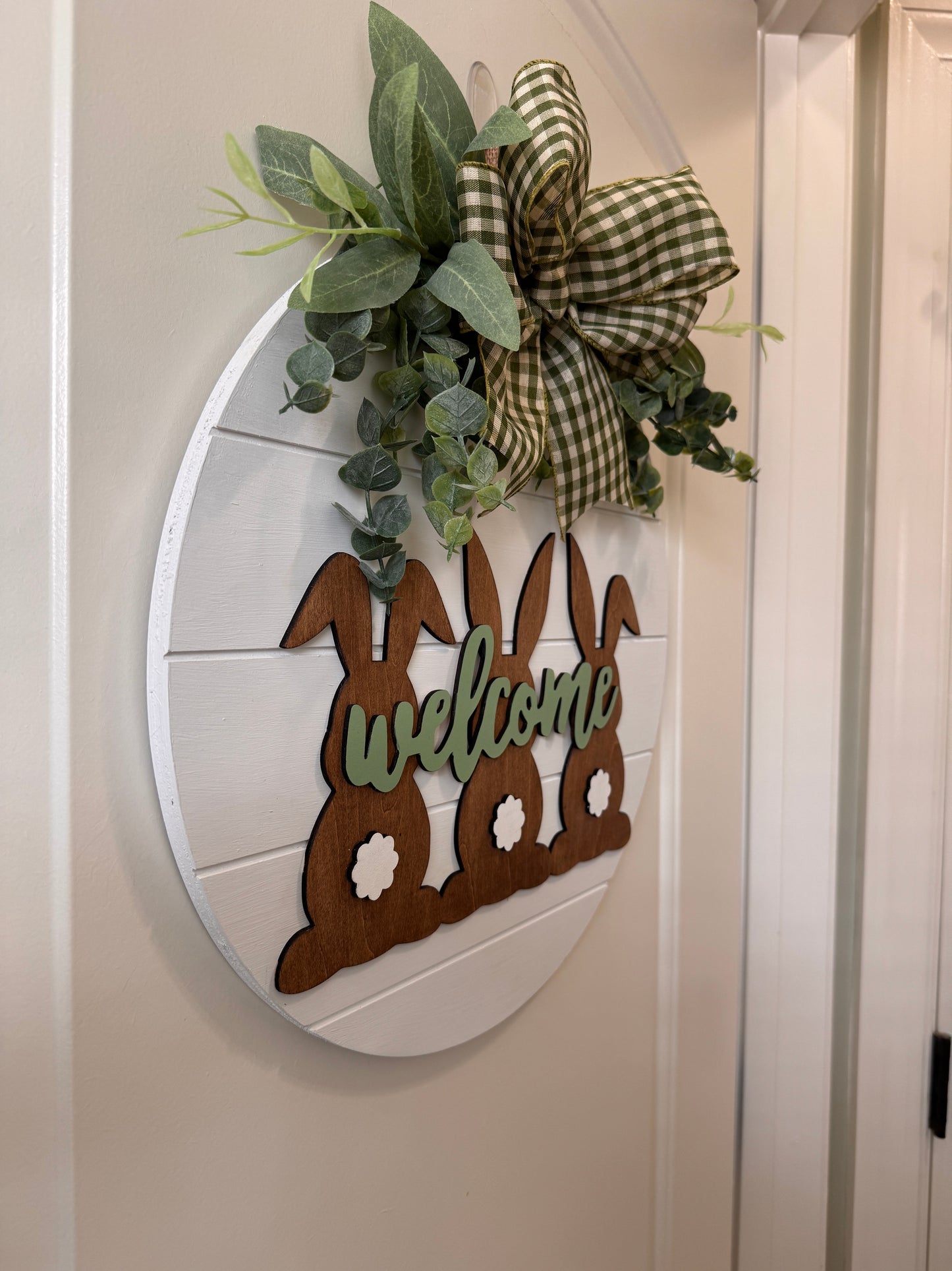 Door Hanger - Bunny Trio