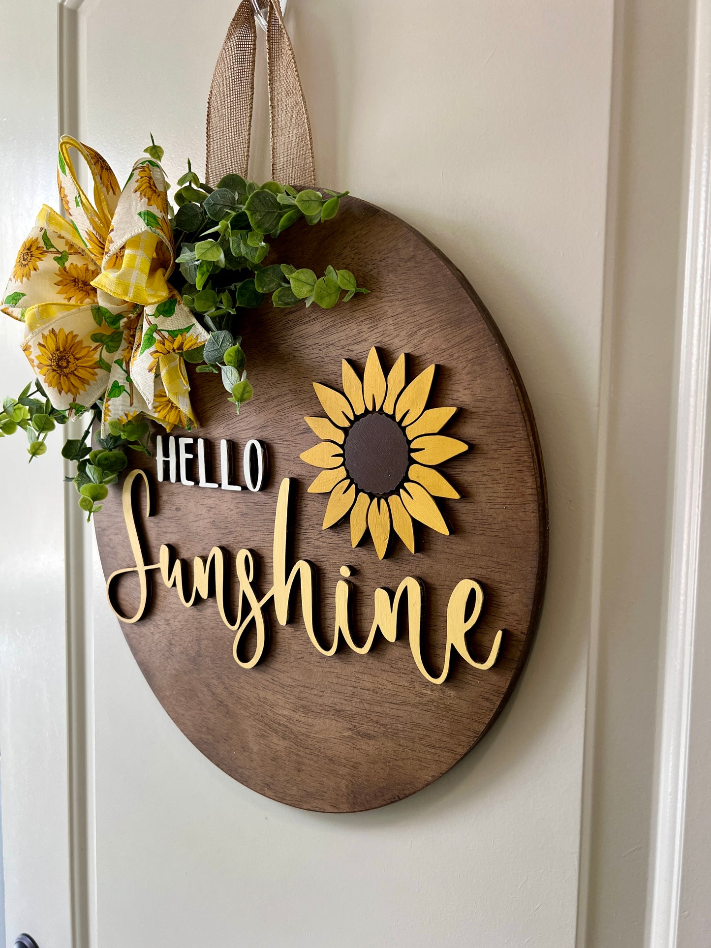 Door Hanger - Hello Sunshine!