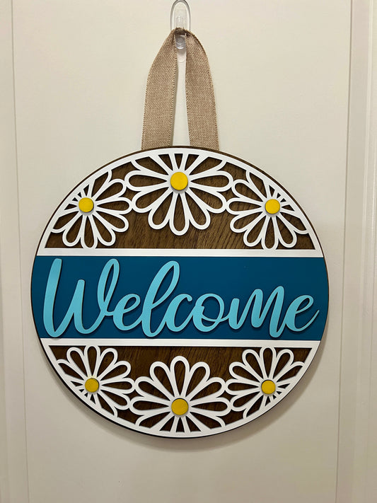 Door Hanger - Welcome Daisy