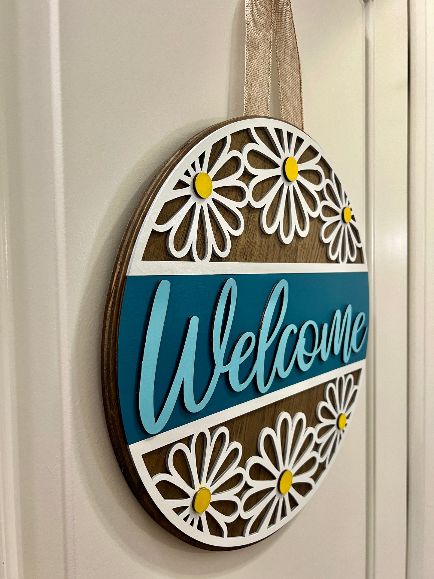 Door Hanger - Welcome Daisy