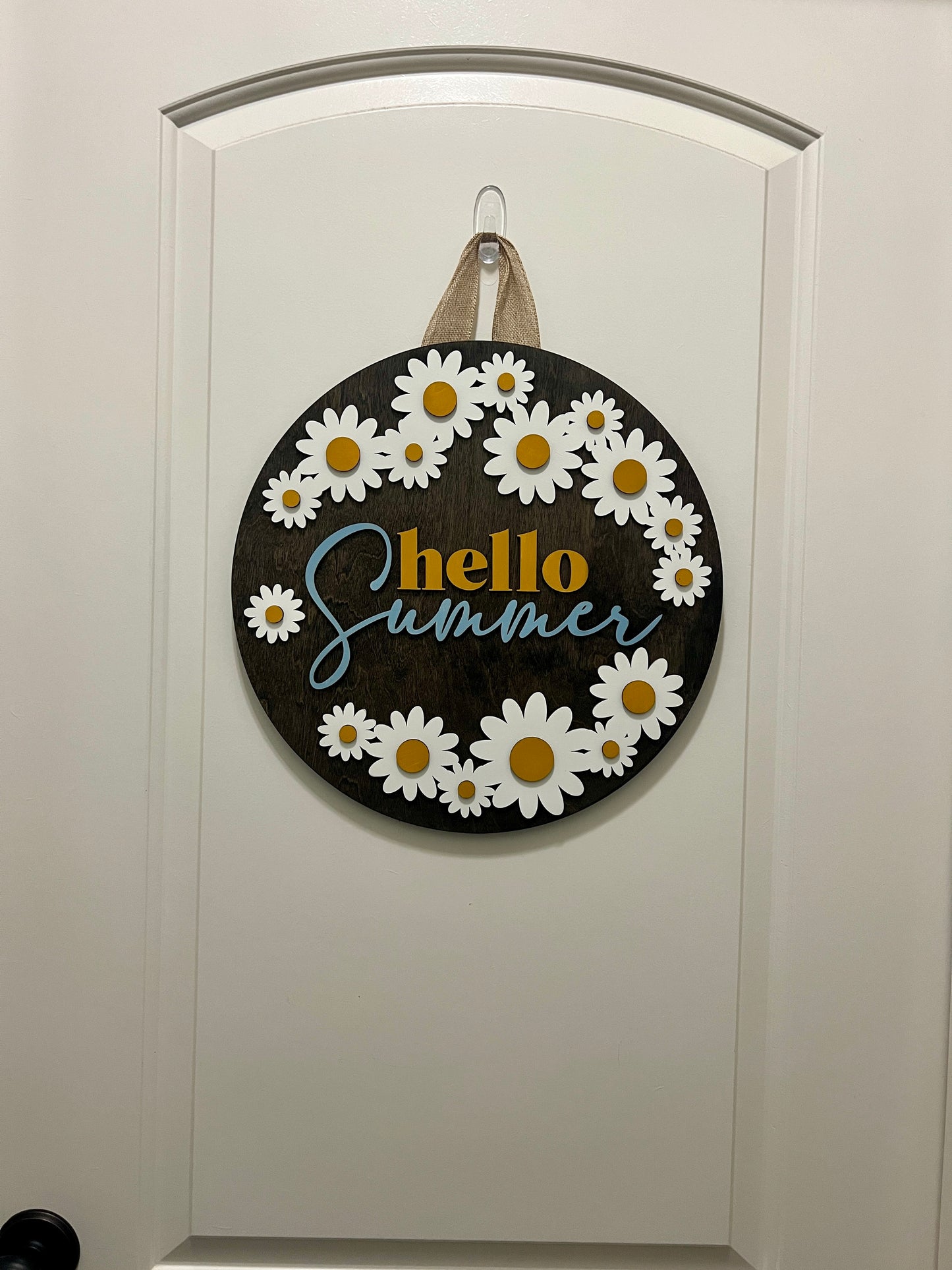 Door Hanger - Hello Summer - Daisy