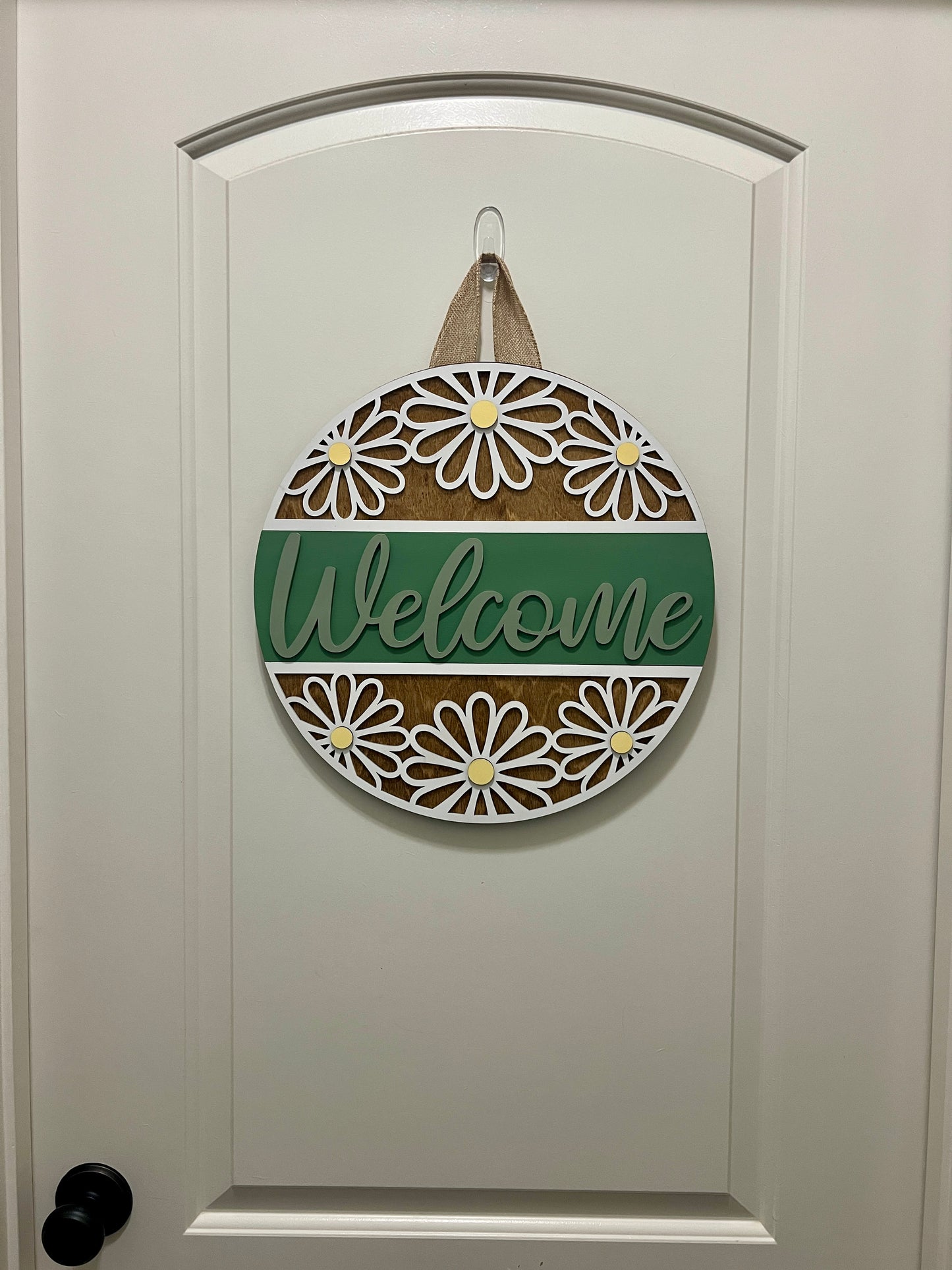 Door Hanger - Welcome Daisy