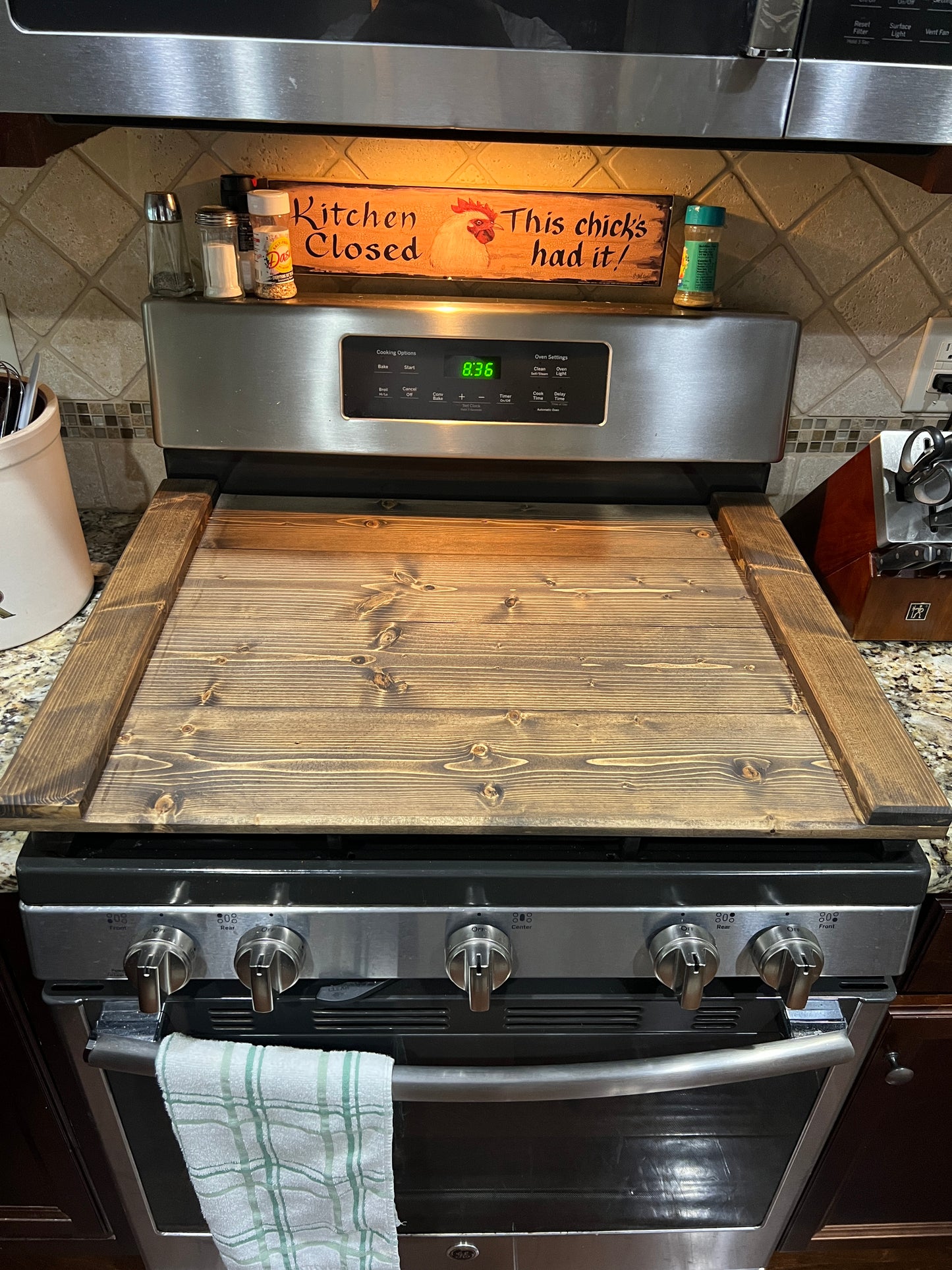 Stove Top Cover / Noodle Board