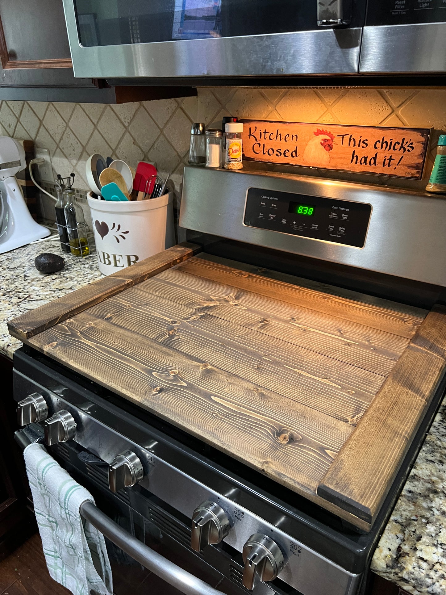 Stove Top Cover / Noodle Board
