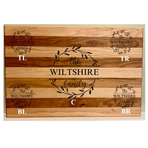 “Walnut Street” Cutting Board