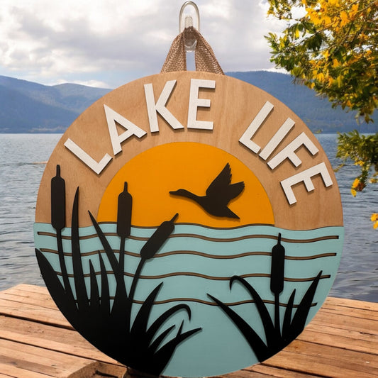 Door Hanger - Lake Life