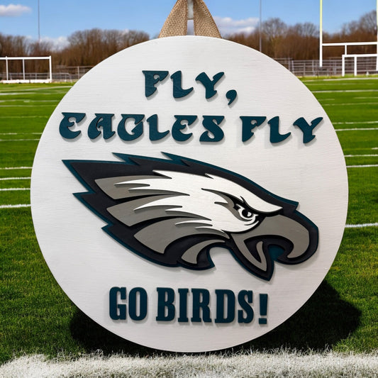 Door Hanger - Fly, Eagles Fly
