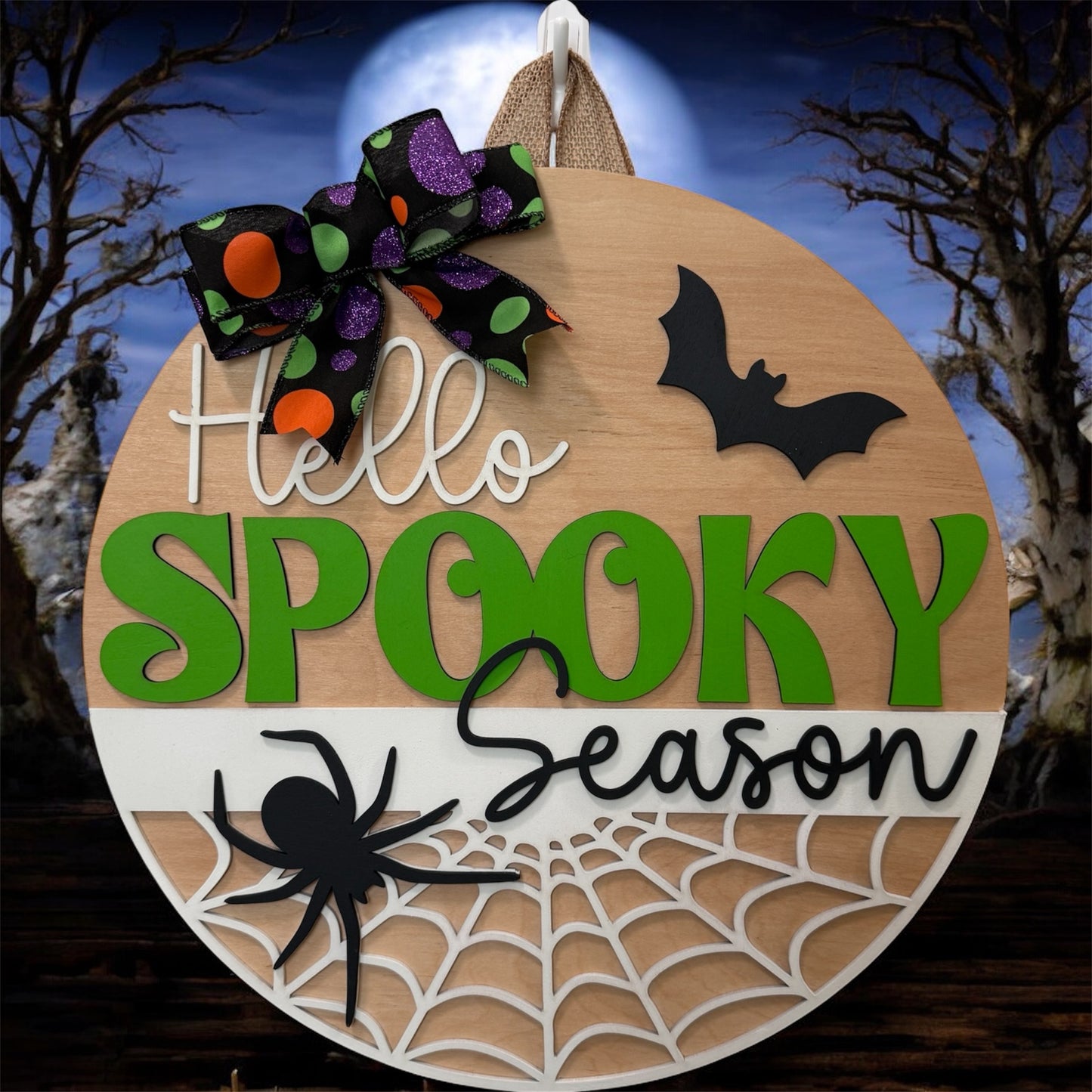 Door Hanger - Hello Spooky