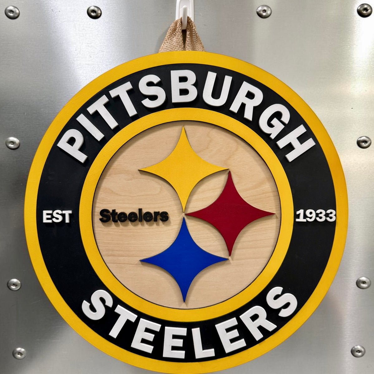 Door Hanger - Pittsburgh Steelers