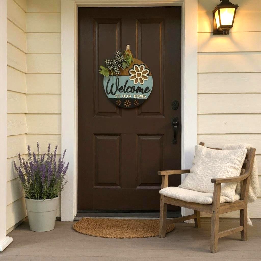 Door Hanger - Welcome To Our Home